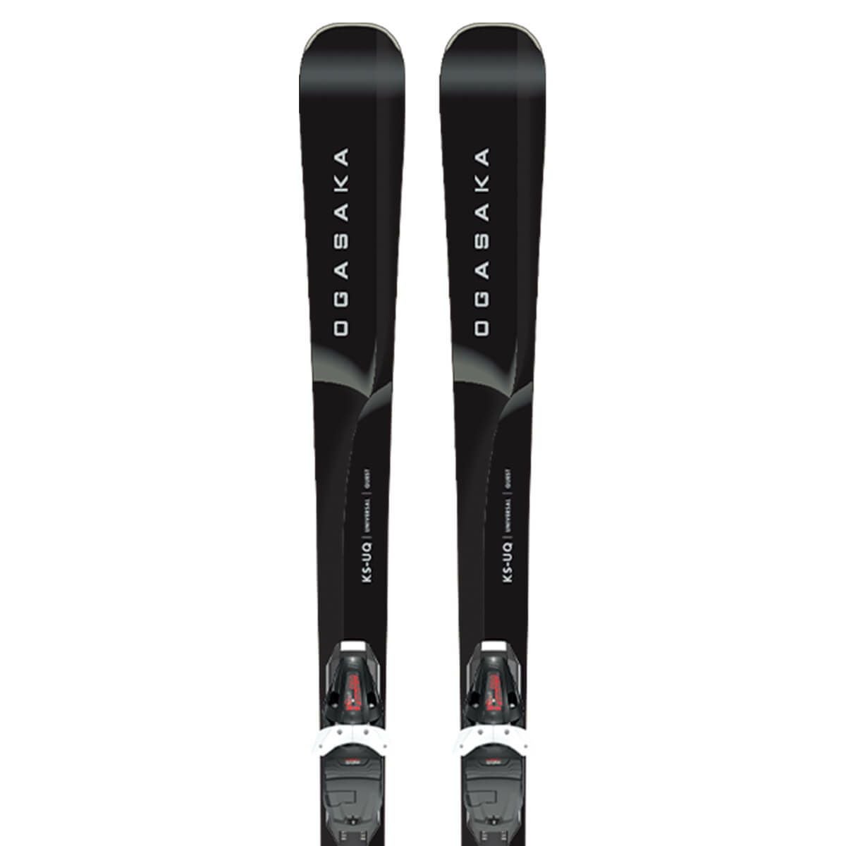 オガサカ OGASAKA KS-UQ/BK＋PRD11GW ケイエス ユーキュー/ブラック＋PRD11GW スキー板 ビンディングセット 2025-2026