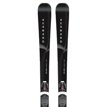 オガサカ OGASAKA　KS-UQ/BK＋PRD11GW ケイエス ユーキュー/ブラック＋PRD11GW　スキー板 ビンディングセット 2025-2026