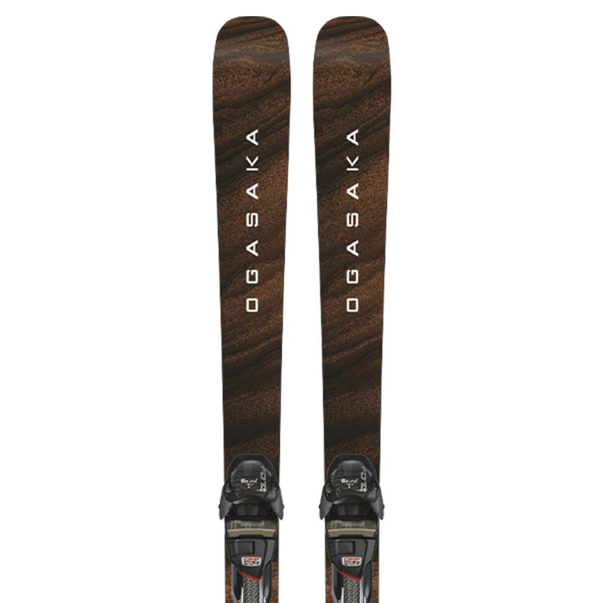 オガサカ OGASAKA　U-PH/BR＋FDT TP10 ユーピーエイチ/ブラウン＋FDT TP10　スキー板 ビンディングセット 2025-2026