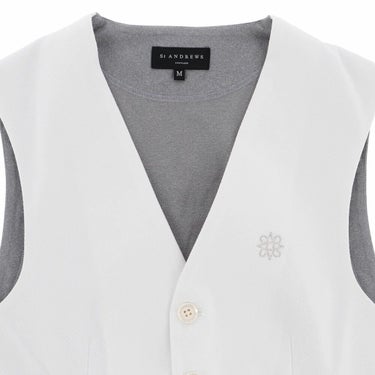 セントアンドリュース St ANDREWS　 メンズ ラメジャガード ジレ 042-1258901 詳細3