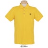 セントアンドリュース St ANDREWS　メンズ 変形 鹿の子 半袖 ポロシャツ 042-1960101 イエロー