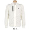 セントアンドリュース St ANDREWS　メンズ CRAFTEVO FLUX ストレッチ サテン 長袖 ブルゾン 042-2220901 ホワイト