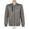セントアンドリュース St ANDREWS　メンズ CRAFTEVO FLUX ストレッチ サテン 長袖 ブルゾン 042-2220901 シルバー