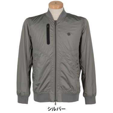 セントアンドリュース St ANDREWS　メンズ CRAFTEVO FLUX ストレッチ サテン 長袖 ブルゾン 042-2220901 シルバー