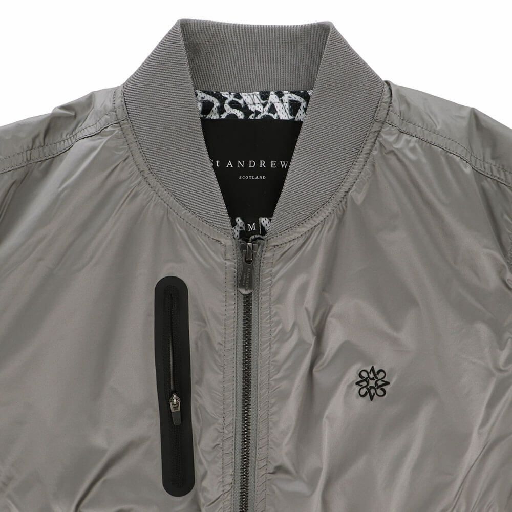 セントアンドリュース St ANDREWS　メンズ CRAFTEVO FLUX ストレッチ サテン 長袖 ブルゾン 042-2220901 詳細6