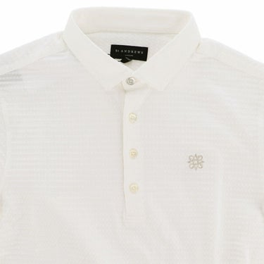 セントアンドリュース St ANDREWS　メンズ サッカー ストレッチ 長袖 ポロシャツ 042-2261101 詳細9