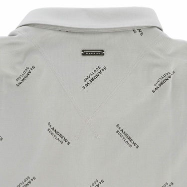 セントアンドリュース St ANDREWS　メンズ ロゴジャガード 長袖 ポロシャツ 042-2261901 詳細9