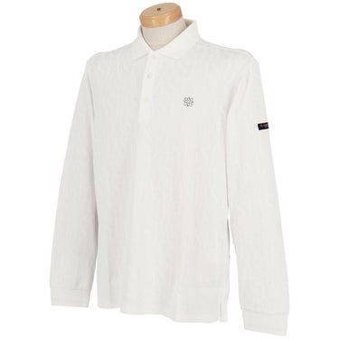 セントアンドリュース St ANDREWS　メンズ STAシルエット 総柄ジャガード 長袖 ポロシャツ 042-2261951 詳細5