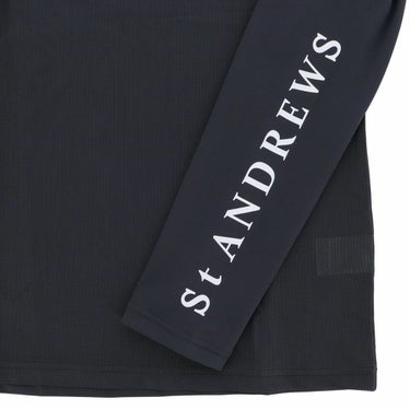 セントアンドリュース St ANDREWS　メンズ ツインコットUV×SUNPROFIT メッシュ 長袖 Uネック インナーシャツ 042-2966353 詳細4