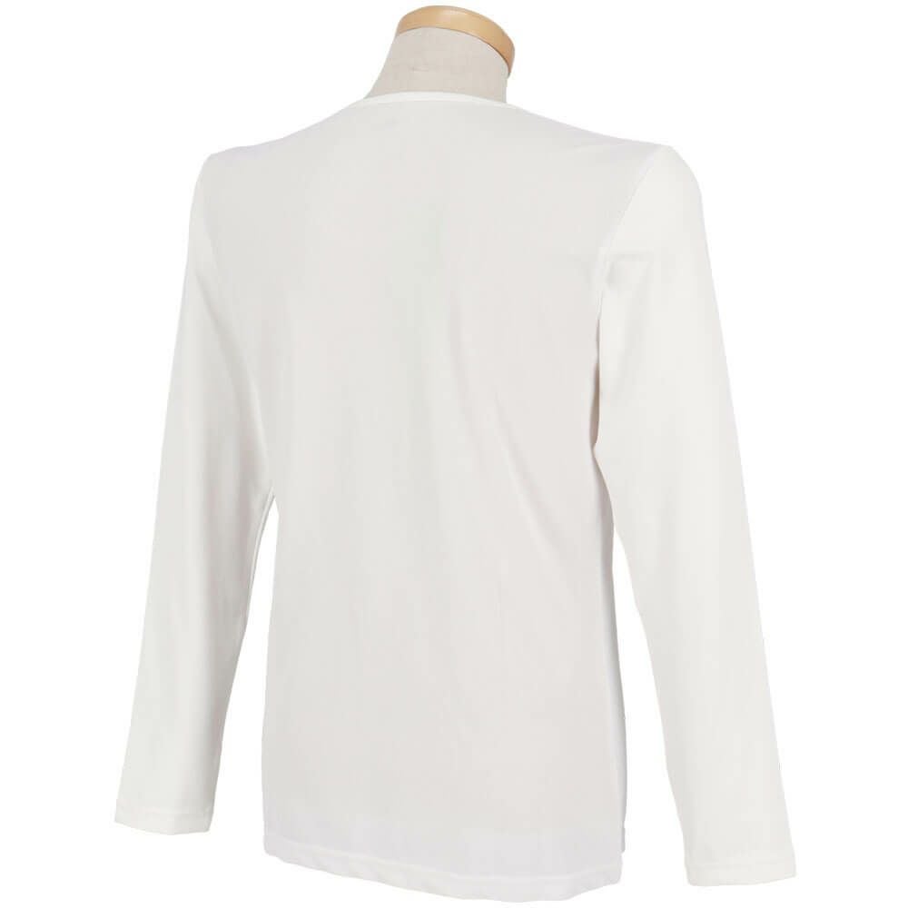 セントアンドリュース St ANDREWS　メンズ ツインコットUV×SUNPROFIT メッシュ 長袖 Uネック インナーシャツ 042-2966353 詳細5