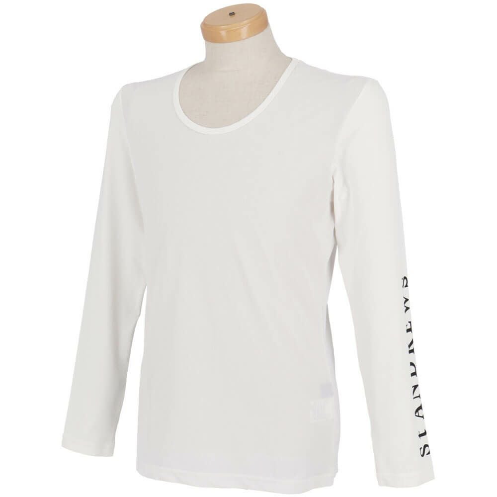 セントアンドリュース St ANDREWS　メンズ ツインコットUV×SUNPROFIT メッシュ 長袖 Uネック インナーシャツ 042-2966353 詳細6