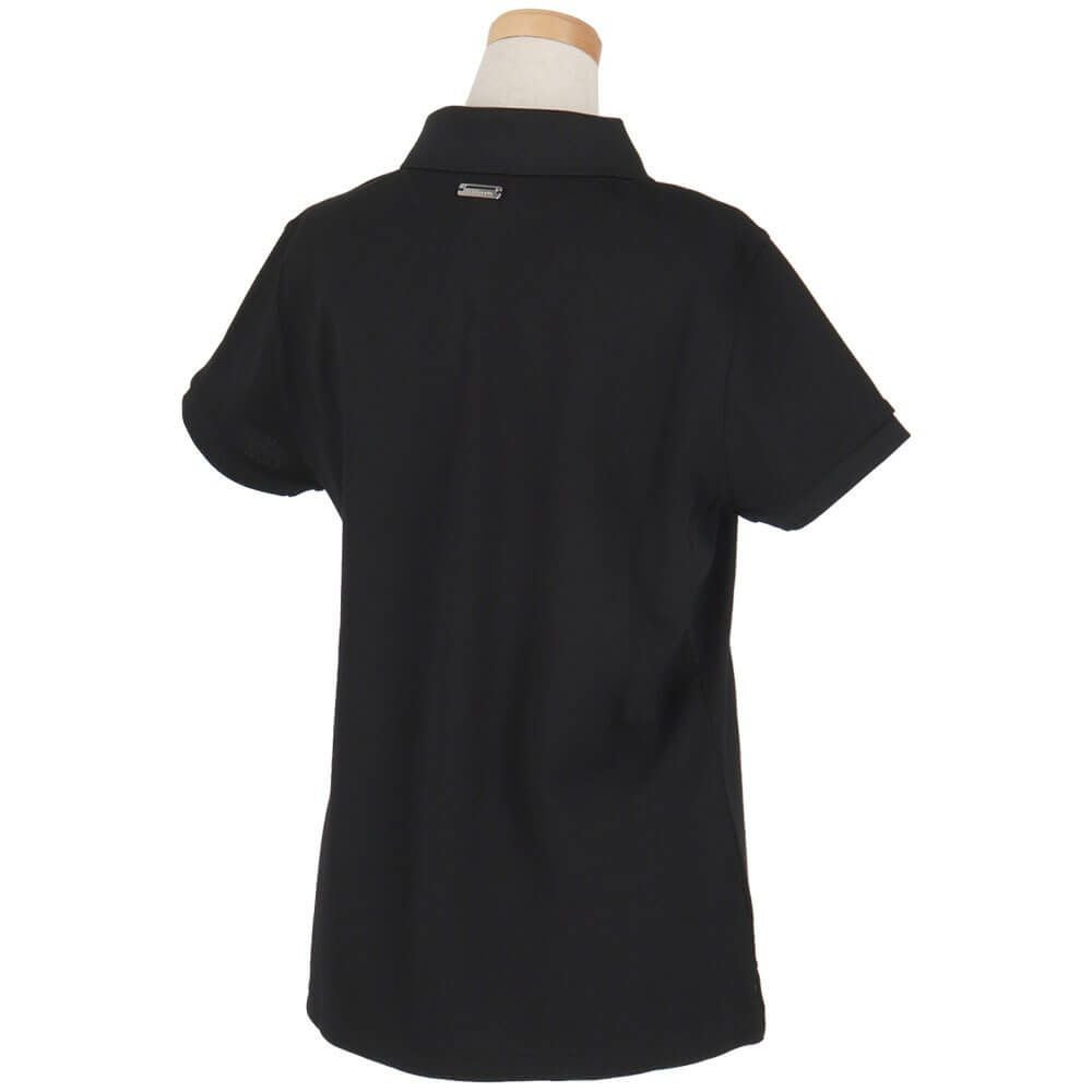 セントアンドリュース StANDREWS レディースシャツ リブ衿 鹿の子 半袖 ポロシャツ 042-1960104 詳細2