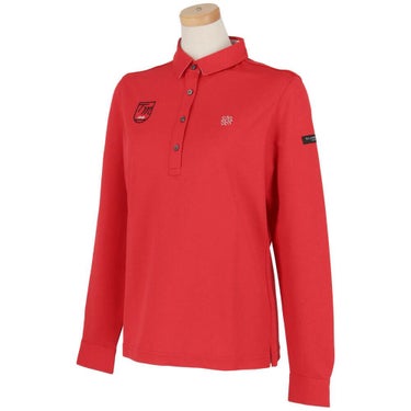 セントアンドリュース StANDREWS レディースシャツ ロゴ刺繍 長袖ポロシャツ 043-0261952 詳細2