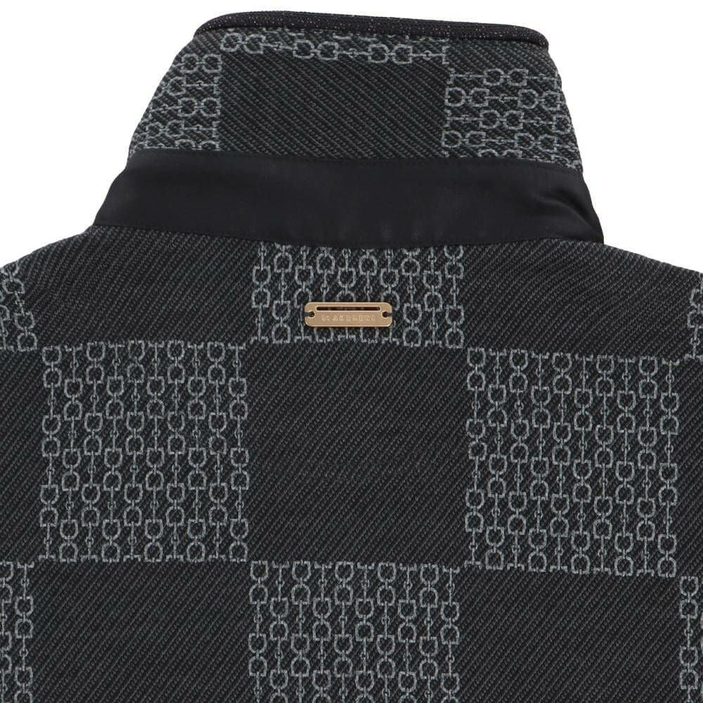 セントアンドリュース StANDREWS レディースシャツ ホースビット柄 長袖ポロシャツ 043-1261004 詳細5