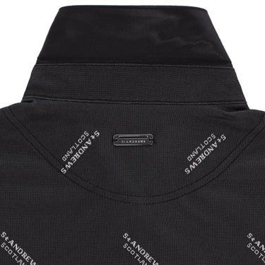 セントアンドリュース StANDREWS レディースシャツ ロゴジャガード 長袖ポロシャツ 043-2261902 詳細6