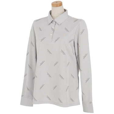 セントアンドリュース StANDREWS レディースシャツ ロゴジャガード 長袖ポロシャツ 043-2261902 詳細9