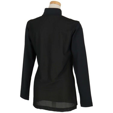 セントアンドリュース StANDREWS レディースシャツ ロゴプリント メッシュ 長袖 ハイネックシャツ 043-2966352 詳細2