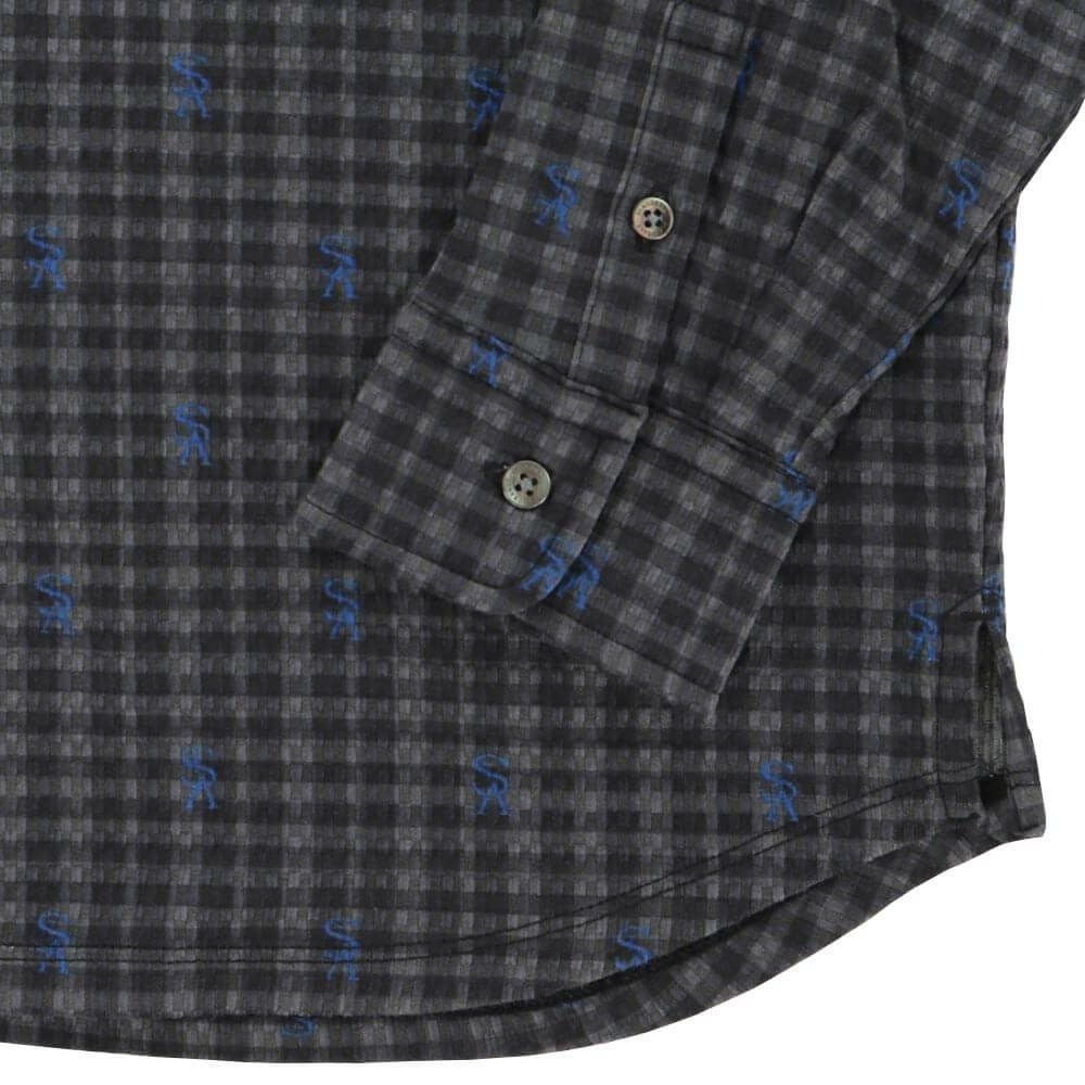 セントアンドリュース StANDREWS レディースシャツ チェック柄 ジャガード 長袖ポロシャツ 043-9261910 詳細11