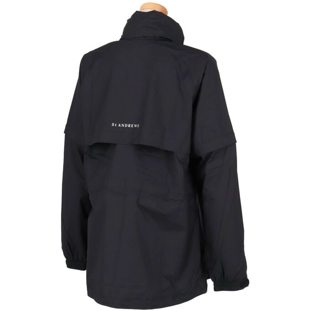 セントアンドリュース St ANDREWS　レディース 2WAY レインブルゾン  収納袋付き 042-1988302  詳細3