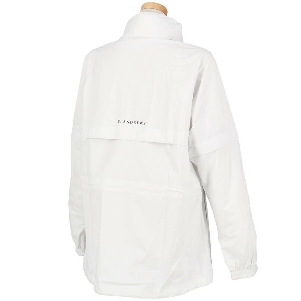 セントアンドリュース St ANDREWS　レディース 2WAY レインブルゾン  収納袋付き 042-1988302  詳細10