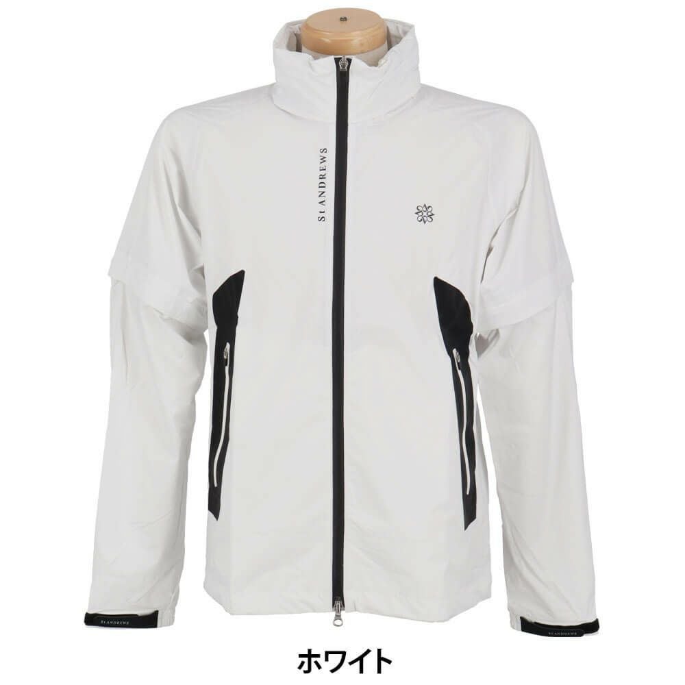 セントアンドリュース St ANDREWS　メンズ 2WAY レインブルゾン 収納袋付き 042-2988301  詳細2