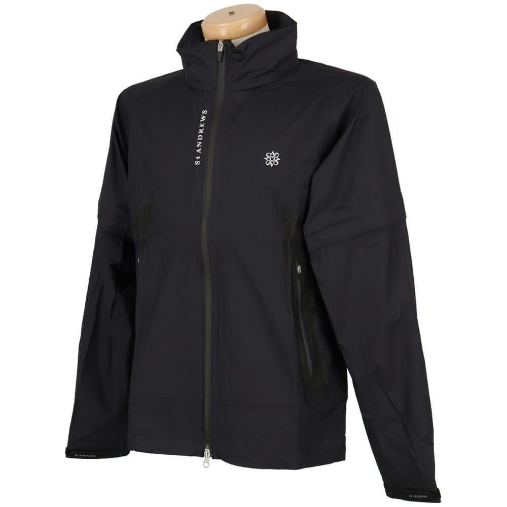 セントアンドリュース St ANDREWS メンズ 2WAY レインブルゾン 収納袋