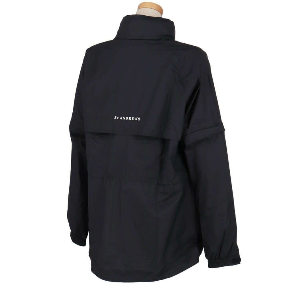 セントアンドリュース St ANDREWS　レディース 2WAY レインブルゾン 収納袋付き 042-2988302  詳細3