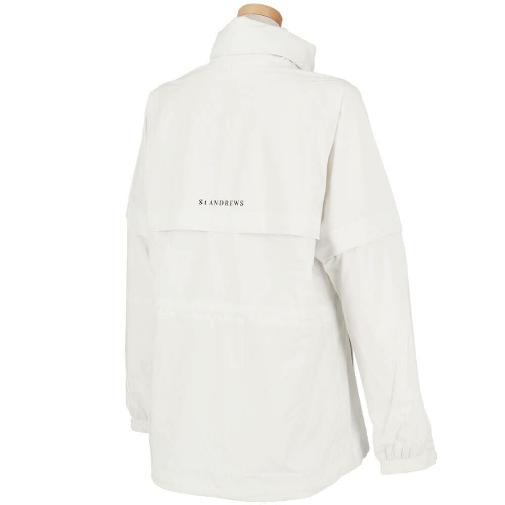セントアンドリュース St ANDREWS　レディース 2WAY レインブルゾン 収納袋付き 042-2988302  詳細14