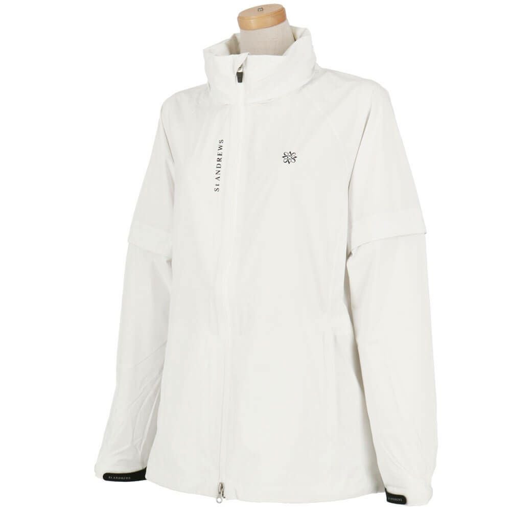 セントアンドリュース St ANDREWS レディース 2WAY レインブルゾン