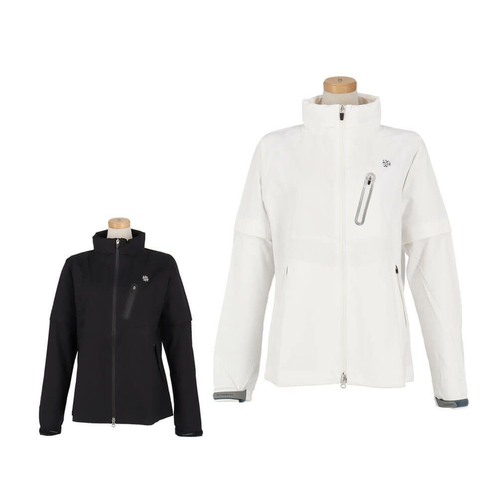 セントアンドリュース St ANDREWS　レディース 2WAY レインブルゾン 収納袋付き  042-9988602 詳細1