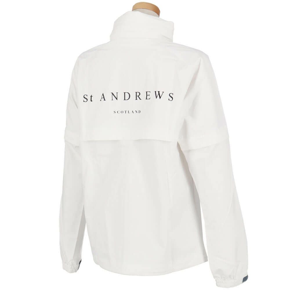 セントアンドリュース St ANDREWS　レディース 2WAY レインブルゾン 収納袋付き  042-9988602  詳細13