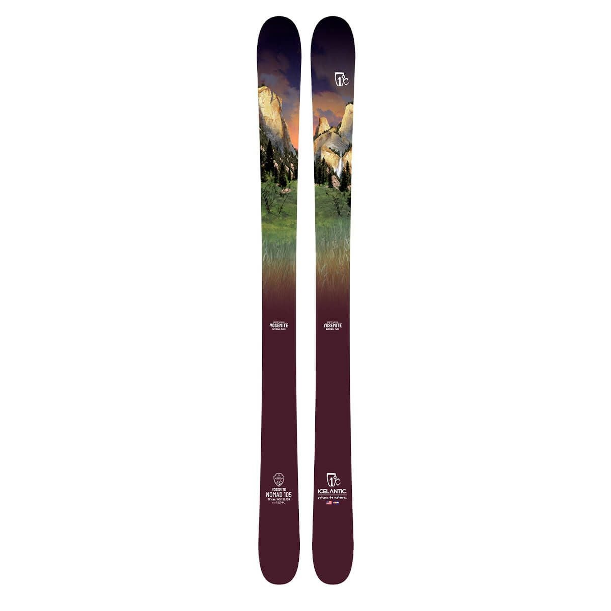 アイスランティック ICELANTIC　YOSEMITE NOMAD 105 ノマド 105 Limited Collection　スキー板 単品  詳細2