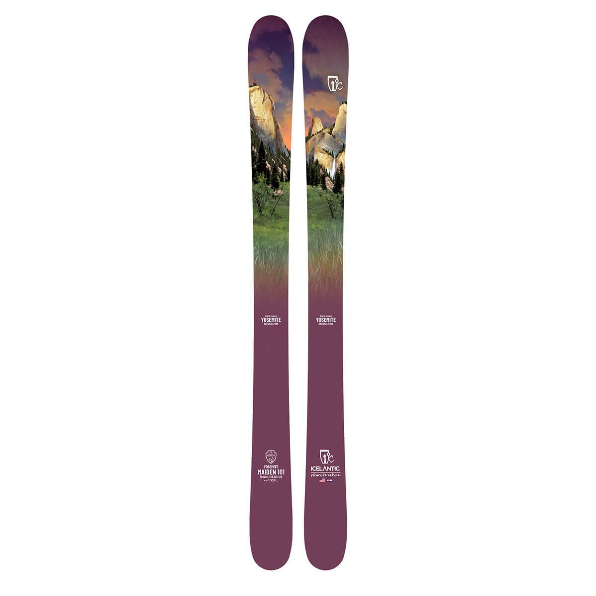 アイスランティック ICELANTIC　YOSEMITE MAIDEN 101 メイデン 101 Limited Collection　スキー板 単品  詳細2