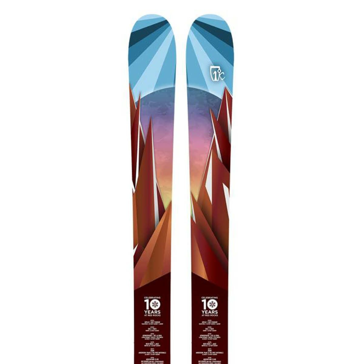 アイスランティック ICELANTIC 10-Year WOTR Nomad 105 ノマド 105 Limited Collection スキー板 単品
