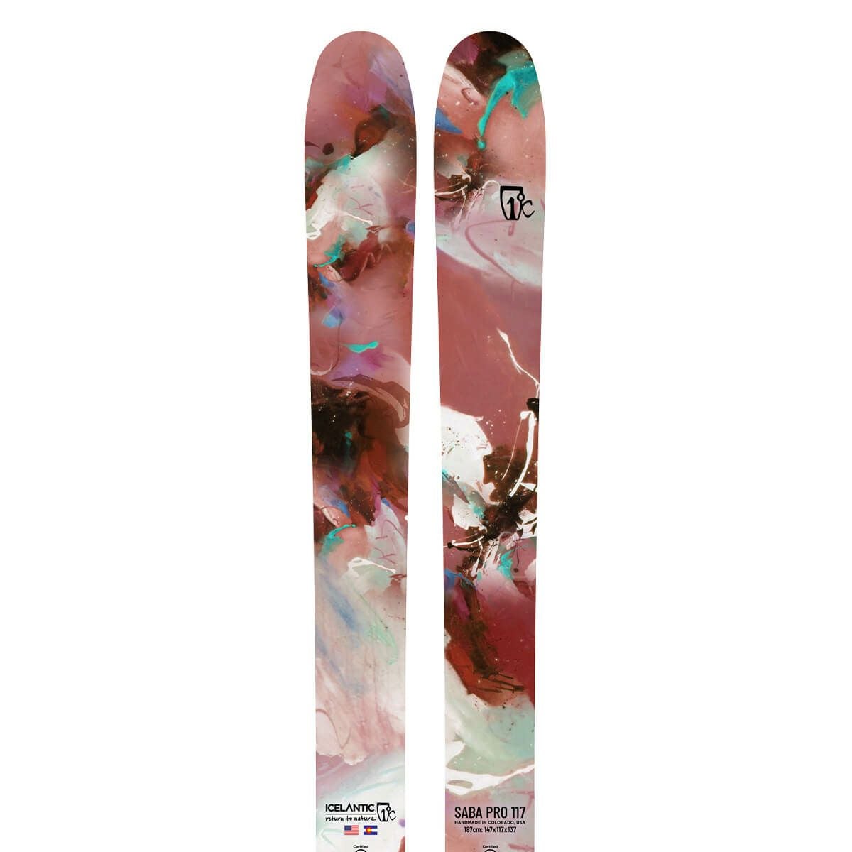 アイスランティック ICELANTIC SABA PRO 117 サバプロ 117 スキー板 