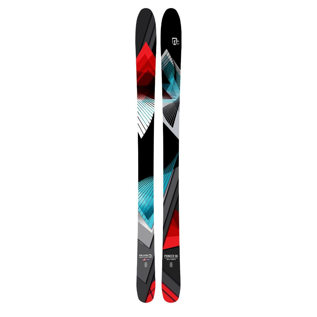 アイスランティック ICELANTIC　PIONEER 96 パイオニア 96　スキー板 単品 2025-2026 詳細2