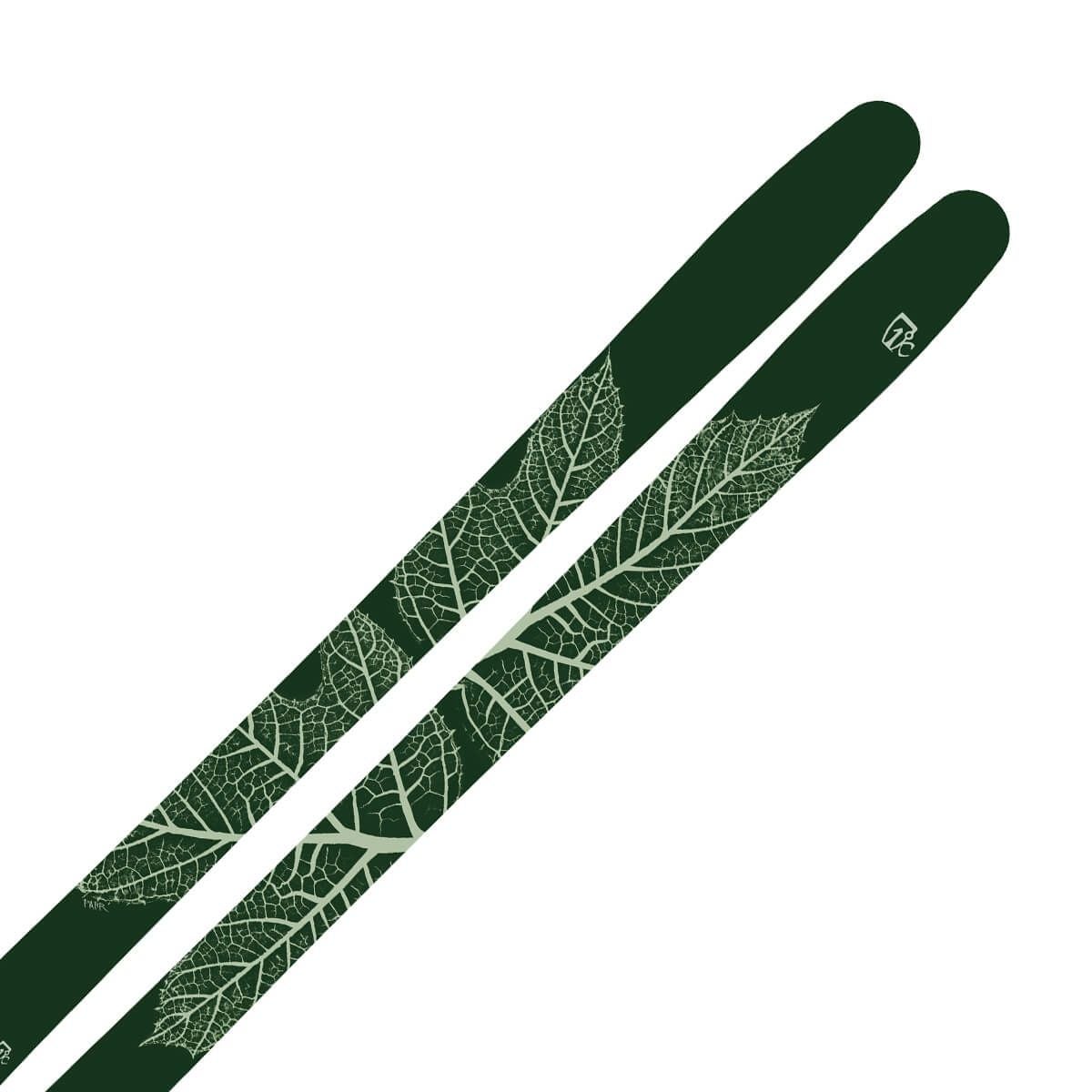 アイスランティック ICELANTIC　NATURAL 101 ナチュラル 101　スキー板 単品 2024-2025 詳細3