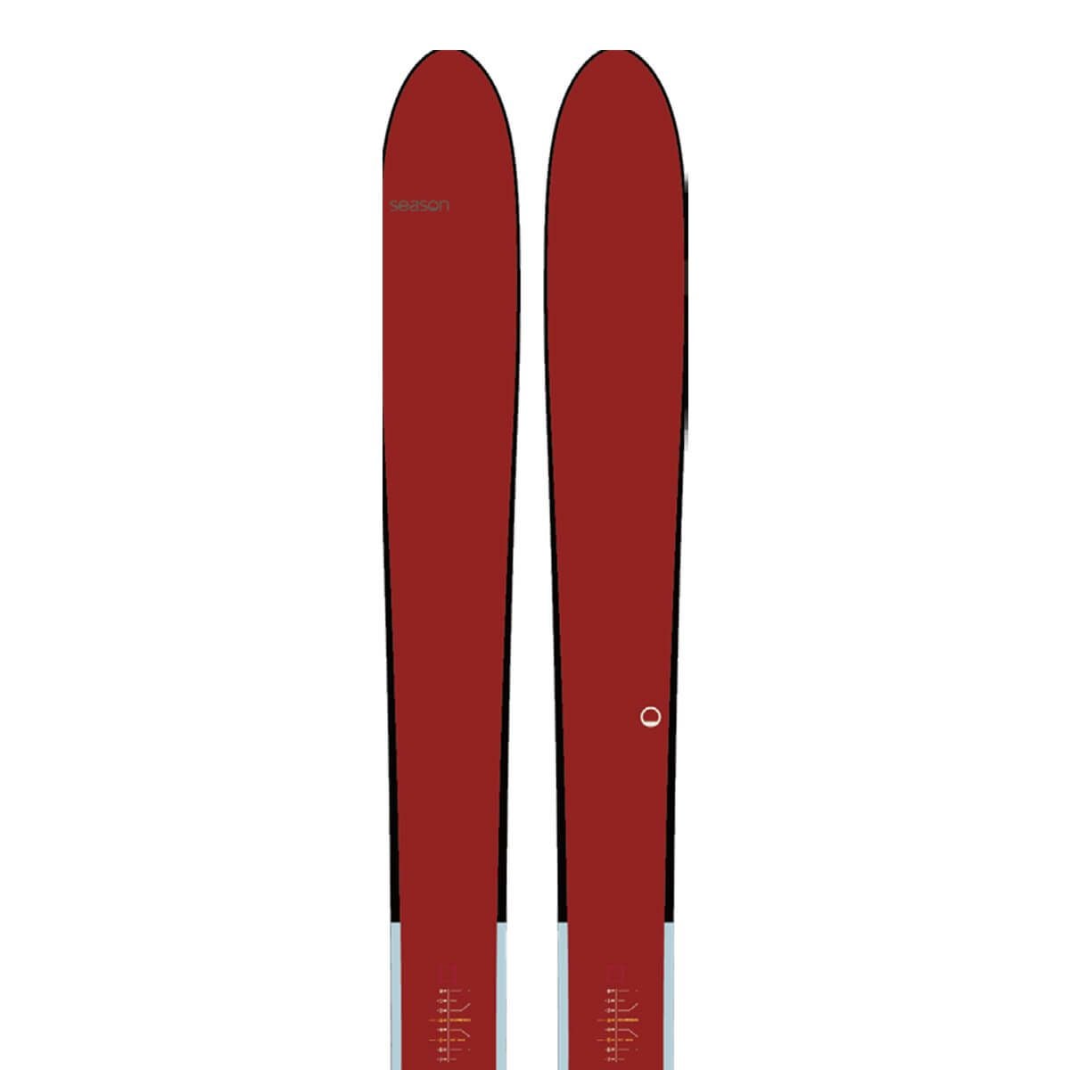 シーズン SEASON Forma フォーマ Red スキー板 単品 2025-2026