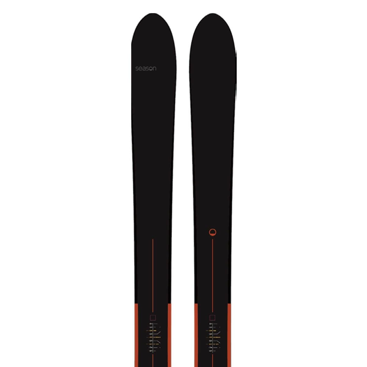 シーズン SEASON Nexus ネクサス Black スキー板 単品 2025-2026