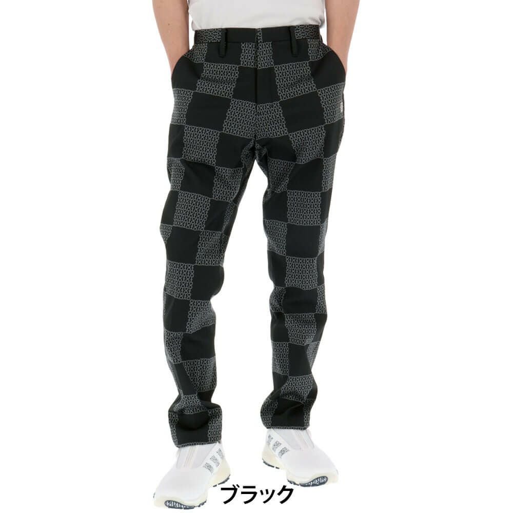 セントアンドリュース St ANDREWS　メンズ ホースビット柄 ストレッチ ロングパンツ 042-1231003 詳細2
