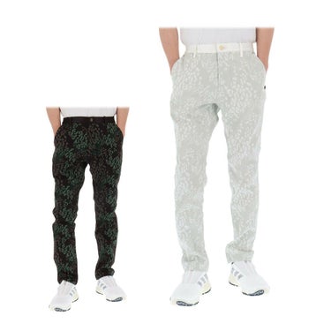 セントアンドリュース St ANDREWS　メンズ リンクスグリーン ジャガード ロングパンツ 042-2231003 詳細1