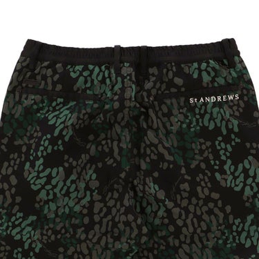 セントアンドリュース St ANDREWS　メンズ リンクスグリーン ジャガード ロングパンツ 042-2231003 詳細6