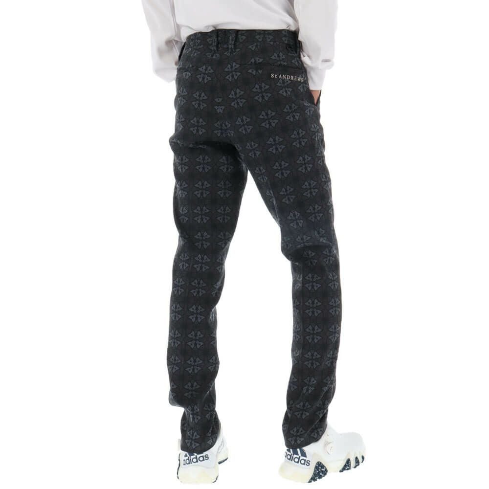 セントアンドリュース St ANDREWS　メンズ エジンバラステンドグラス ジャガード ロングパンツ 042-2231005 詳細3