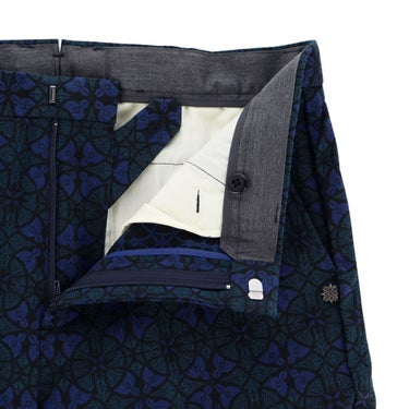 セントアンドリュース St ANDREWS　メンズ エジンバラステンドグラス ジャガード ロングパンツ 042-2231005 詳細8