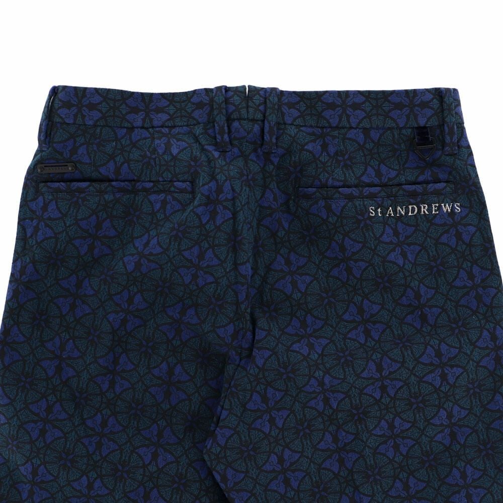 セントアンドリュース St ANDREWS　メンズ エジンバラステンドグラス ジャガード ロングパンツ 042-2231005 詳細10