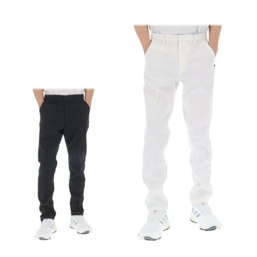 セントアンドリュース St ANDREWS　メンズ 変形千鳥 ジャガード ロングパンツ 042-2231011 詳細1