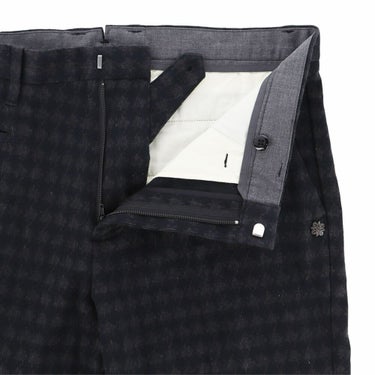 セントアンドリュース St ANDREWS　メンズ 変形千鳥 ジャガード ロングパンツ 042-2231011 詳細5