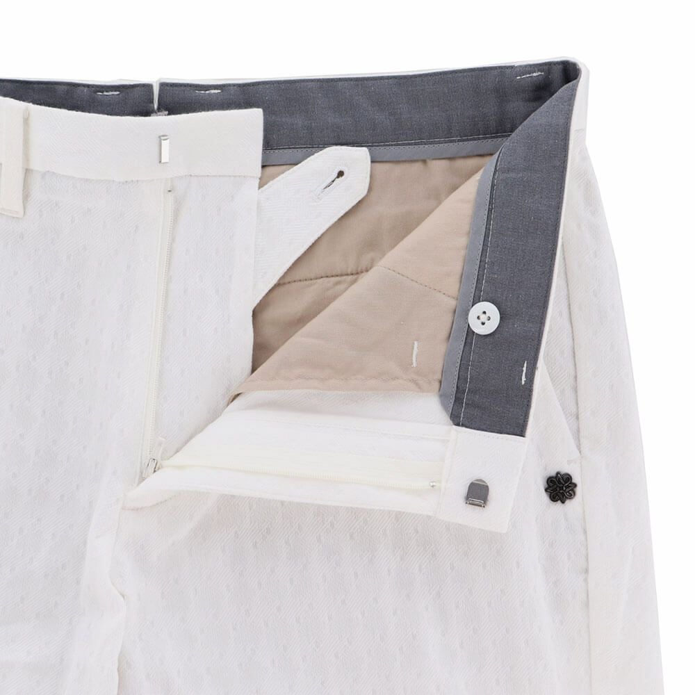 セントアンドリュース St ANDREWS　メンズ 変形千鳥 ジャガード ロングパンツ 042-2231011 詳細10