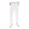セントアンドリュース St ANDREWS　メンズ ロゴデザイン モノグラム柄 エンボスプリント 裏起毛 ボンディング ロングパンツ 042-2231155 ホワイト