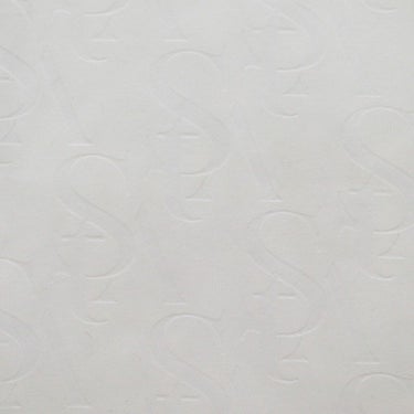 セントアンドリュース St ANDREWS　メンズ ロゴデザイン モノグラム柄 エンボスプリント 裏起毛 ボンディング ロングパンツ 042-2231155 ホワイト 詳細7